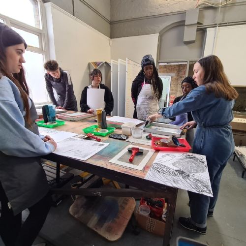 Sixth Form Art Workshop Visit