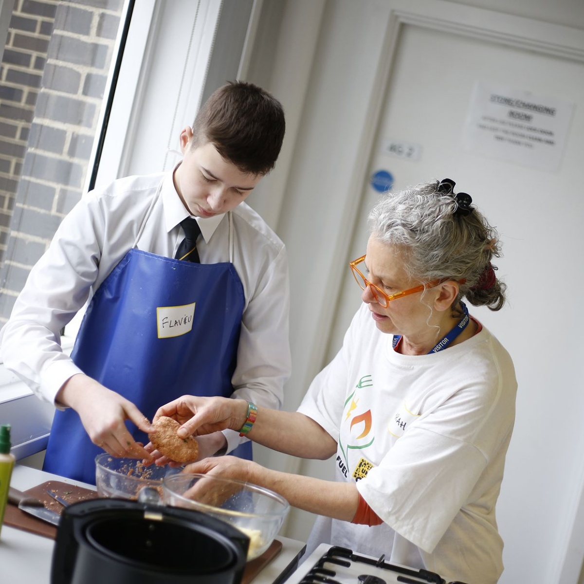 The Basildon Upper Academy Catering Students Engage in UKHarvest