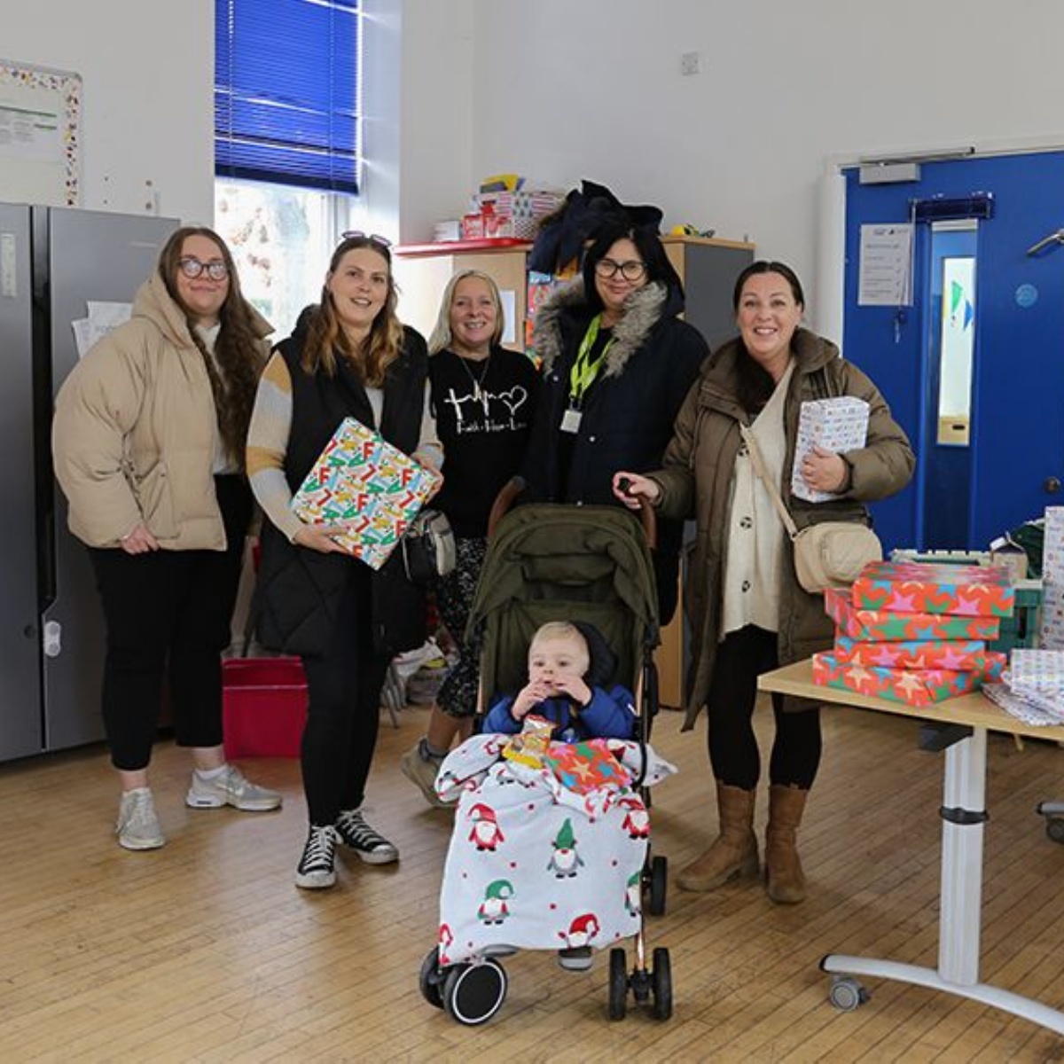 The Basildon Upper Academy Academies Donate Christmas Gifts to Southend Charity