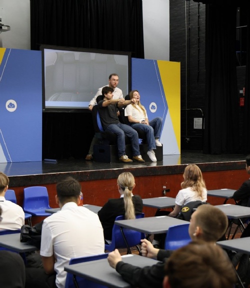 Year 11 Get a Hard-Hitting Lesson in Road Safety