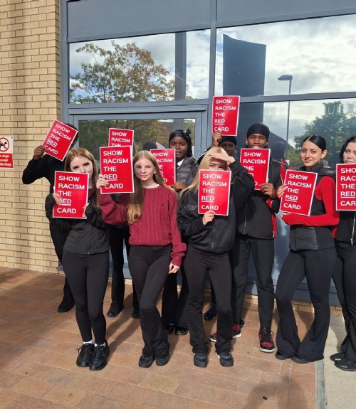 Showing Our Support for Show Racism the Red Card