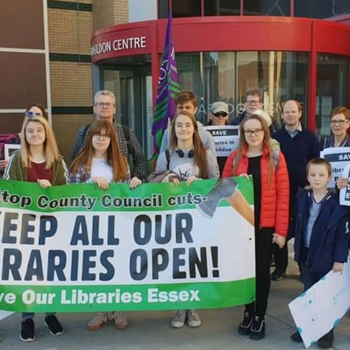 The Basildon Upper Academy - Students campaign to save local libraries ...